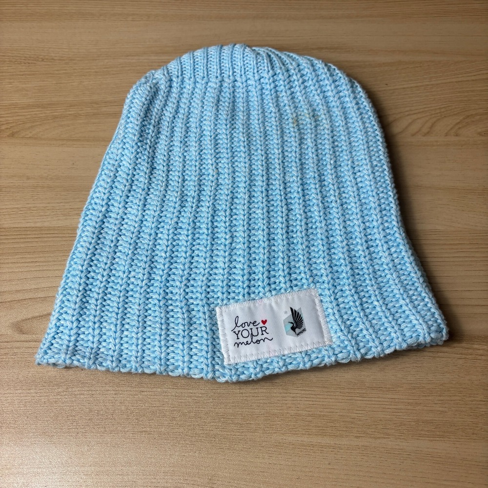 Minnesota United FC Hat Beanie Blue Love‎ Your Melon Soccer Futbol Loons Winter